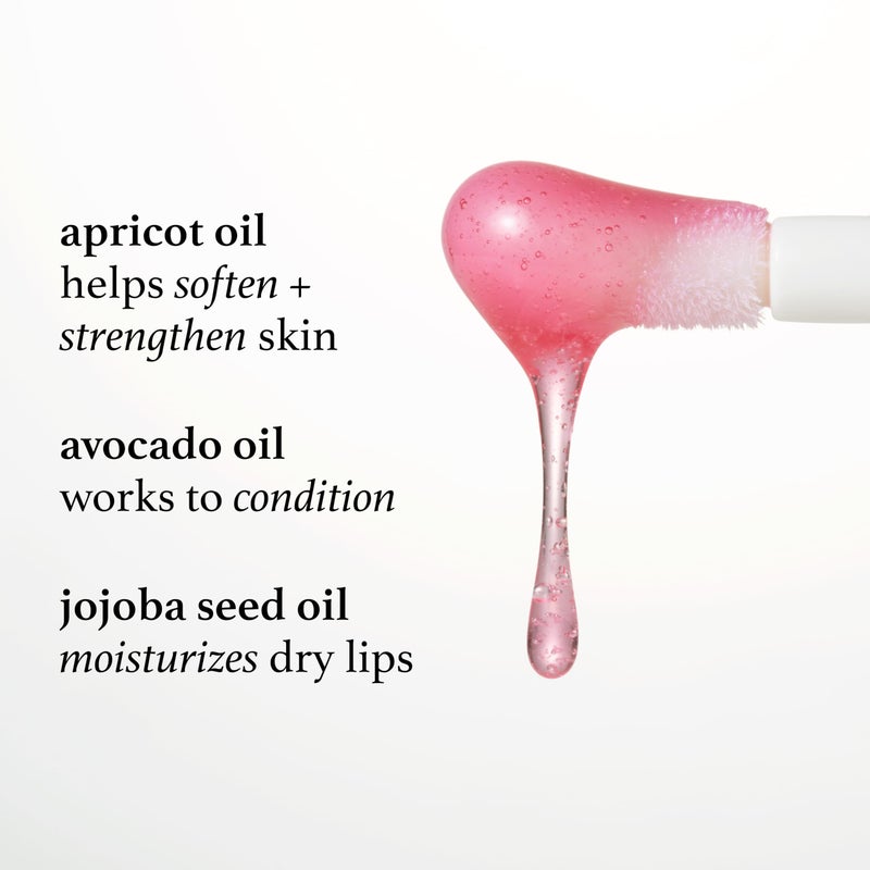 Julep So Plush Glossy Lip Oil – Hydrating Lip Tint with Apricot, Avocado & Jojoba Oils – Non-Sticky Shine, Moisturizing Lip Gloss for Soft, Nourished Lips – Vegan & Cruelty-Free (05 Fresh Peach) - Image 3